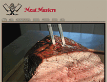 Tablet Screenshot of meatmastersatl.com